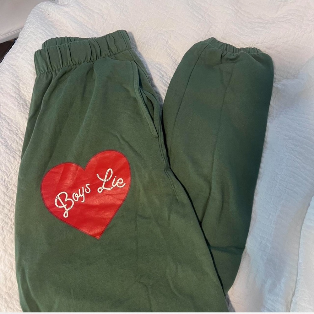 Boys Lie Green Charmer Mac Slim Pant